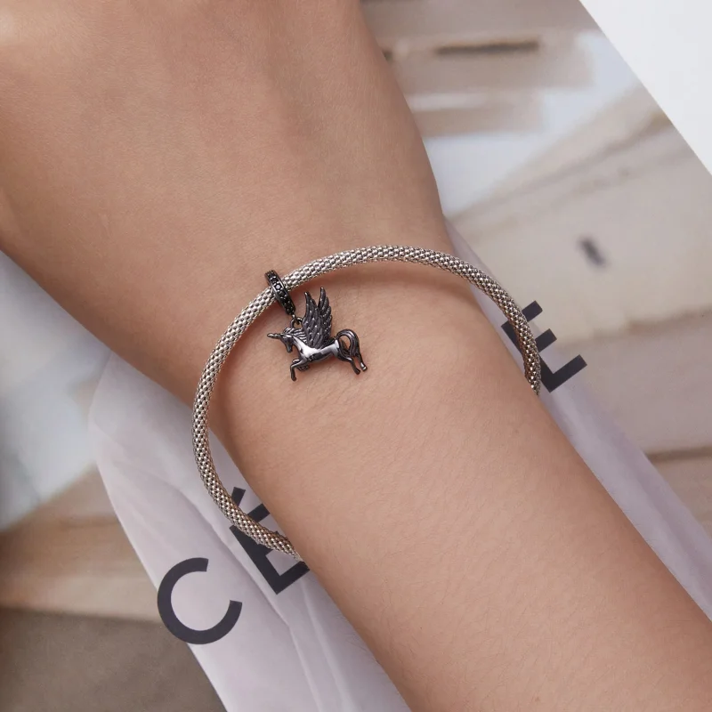 (imagem para) Pandora Style Pegasus Dangle - SCC2389 - Visualizar 5