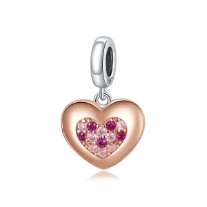(imagem para) Pandora Style Promise of Love Dangle - BSC396