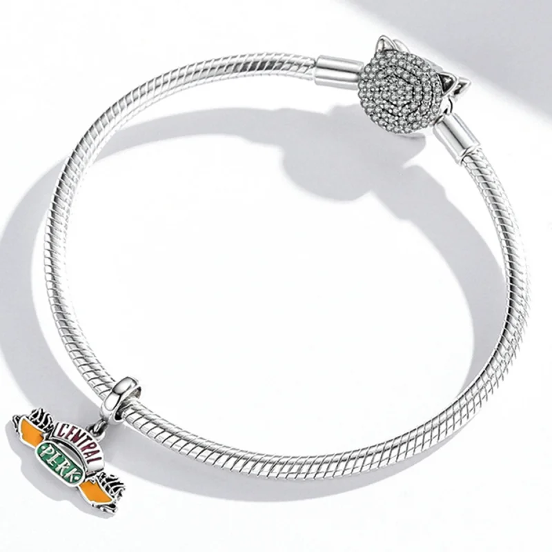 (imagem para) Pandora Style Retro Coffee Shop Dangle - SCC1969 - Visualizar 3