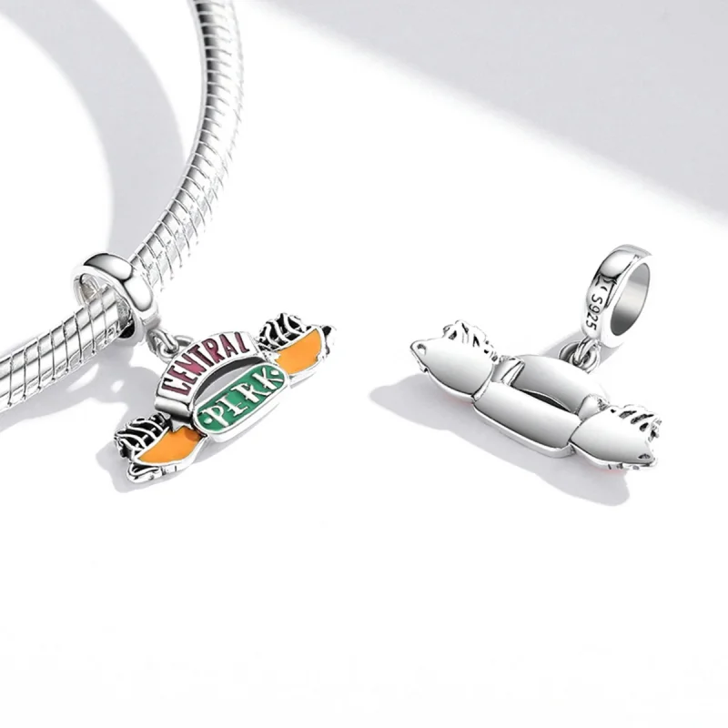 (imagem para) Pandora Style Retro Coffee Shop Dangle - SCC1969 - Visualizar 4