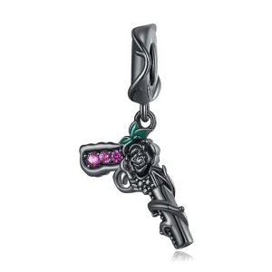 (imagem para) Pandora Style Rose Pistol Dangle - SCC2241