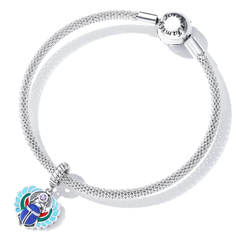 (imagem para) Pandora Style Scarab Dangle - SCC2255 - Visualizar 5