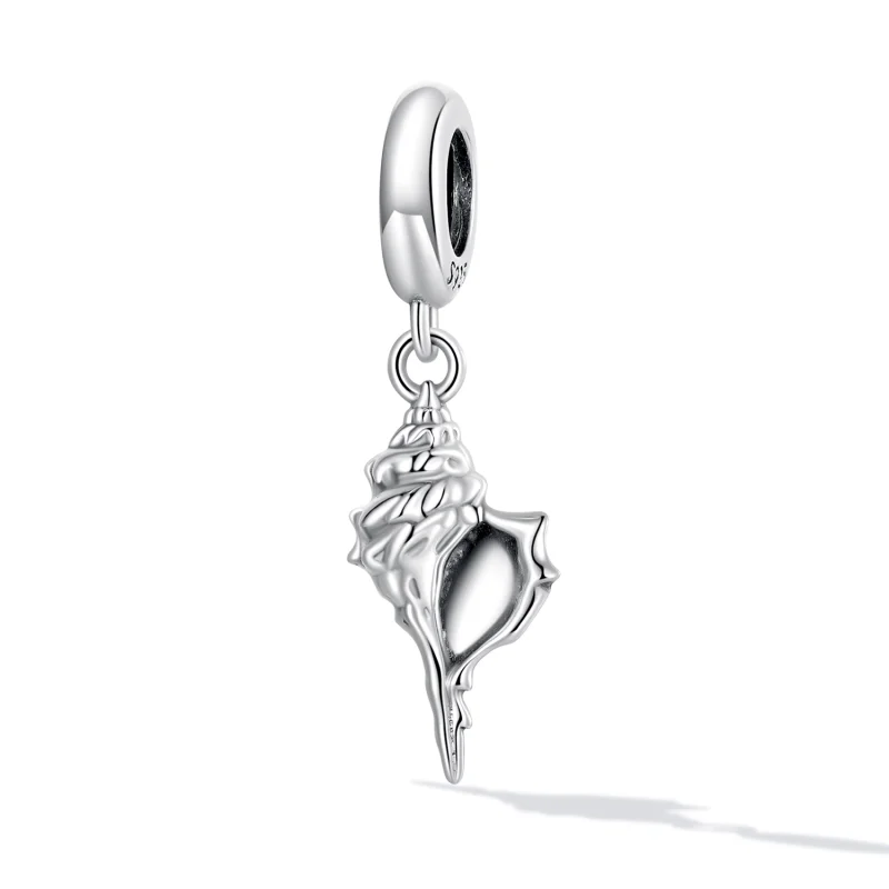 (imagem para) Pandora Style Silver Conch Dangle - SCC2235 - Visualizar 2