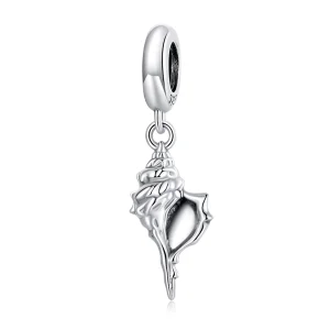(imagem para) Pandora Style Silver Conch Dangle - SCC2235