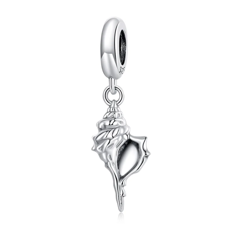 (imagem para) Pandora Style Silver Conch Dangle - SCC2235