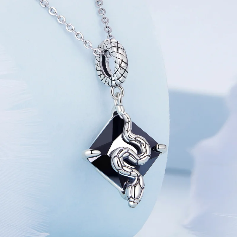 (imagem para) Pandora Style Snake Dangle - BSC691 - Visualizar 2