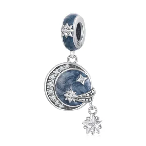 (imagem para) Pandora Style Star Galaxy Dangle - SCC2369