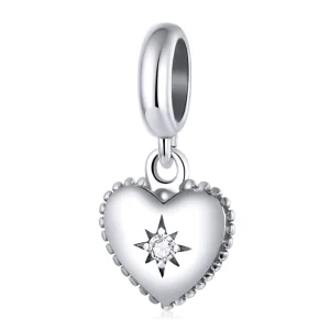 (imagem para) Pandora Style Starburst Love Dangle - SCX132