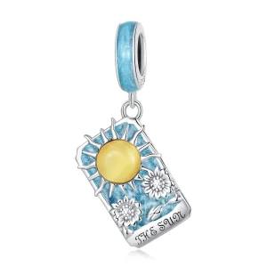 (imagem para) Pandora Style Tarot - Sun Dangle - SCC2264