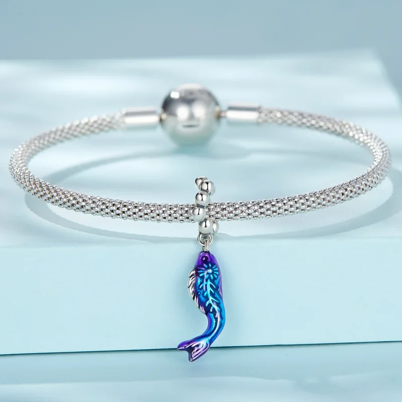 (imagem para) Pandora Style Weird Fish Dangle - SCC2376 - Visualizar 3