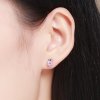 Brincos Petit Coração da Coroa estilo Pandora - SCE174