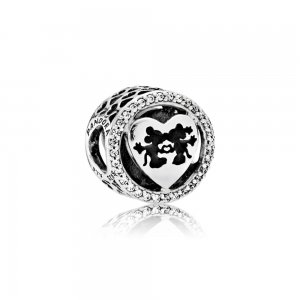 Charm PANDORA Amor Mickey & Minnie - 791957CZ