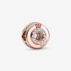 Charm de Coroa em O em Pavé com Centro Vazado Pandora - 789059C01