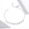 Pulseira Amor arco-íris estilo Pandora - SCT020