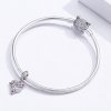 Charm Pendente Coração em Flor de Ameixa estilo Pandora - BSC151