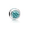 Charm PANDORA Gotas Radiantes Verde Glacial - 792095NIC