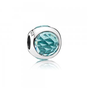 Charm PANDORA Gotas Radiantes Verde Glacial - 792095NIC