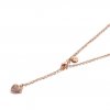 Colar Coração Rosa Espiral Pandora Rose™ - 389279C01