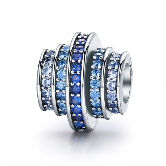 Charm Ritmo Azul life Pandora - SCC129  Clique na imagem para fechar