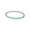 Bracelete PANDORA Rígido Corações Radiantes Menta - 590537EN105 Bracelete PANDORA Rígido Corações Radiantes Menta - 590537EN105