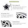 Charm Lua e estrela life Pandora - SCC483