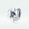 Charm Flor desabrochando estilo Pandora - SCC1722