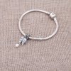 Charm PANDORA de Prata Pendente Asas de Anjo e Pérola - 790975P