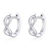 Brinco Argolas Amor infinito estilo Pandora - SCE743 Brinco Argolas Amor infinito estilo Pandora - SCE743