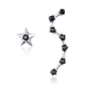 Brincos Petit Ursa Maior estilo Pandora - SCE166