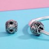 Charm Borboleta vintage estilo Pandora - SCC491
