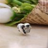 Charm Pandora de prata Disney, Mickey e Minnie