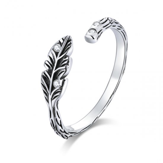 Anel Folhas Vintage life Pandora - SCR639  Clique na imagem para fechar