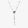 Colar Fã azul e rosa Pandora - 398183SRUMX-45