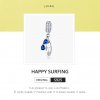 Charm Pendente Surf feliz estilo Pandora - BSC263