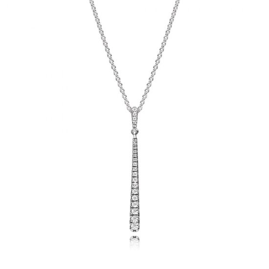 Colar PANDORA Estrela Cadente - 396354CZ-60  Clique na imagem para fechar