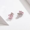 Brincos Petit Flores de cerejeira estilo Pandora - SCE644