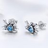 Brincos Petit Caranguejo Fofinho estilo Pandora - SCE413