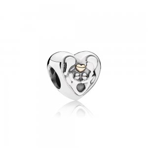 Charm berloques PANDORA Coração de Família - 791771