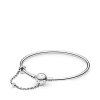 Bracelete Pandora Rígido Edição Limitada True Uniqueness - 597846CZ