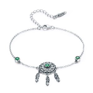 Pulseira Apanhador de Sonhos estilo Pandora - SCB078