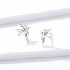 Brincos Petit Andorinha da Primavera estilo Pandora - BSE302