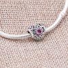 Charm PANDORA Coração de Fevereiro - 791784SAM