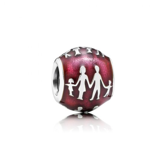 Charm berloques PANDORA Laços de Família - 791399EN62  Clique na imagem para fechar