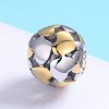 Charm Dois tons Meu coração é brilhante estilo Pandora - SCC537