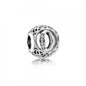 Charm PANDORA Alfabeto Vintage Letra O - 791859CZ
