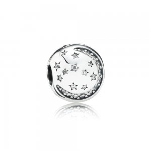 Clipe PANDORA Eclipse da Lua - 791386CZ