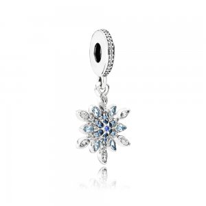 Pendente PANDORA Brilhante Cristal de Neve - 791761NBLMX