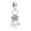 Pingente PANDORA Chaves do Amor - 797654NPMMX