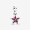 Charm Pendente Minha Estrela-do-Mar Rosa Pandora - 799011C01 Charm Pendente Minha Estrela-do-Mar Rosa Pandora - 799011C01