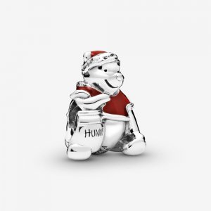 Conta Disney Winnie the Pooh Hunny Pot Christmas Pandora - 798451C01 Conta Disney Winnie the Pooh Hunny Pot Christmas Pandora - 798451C01